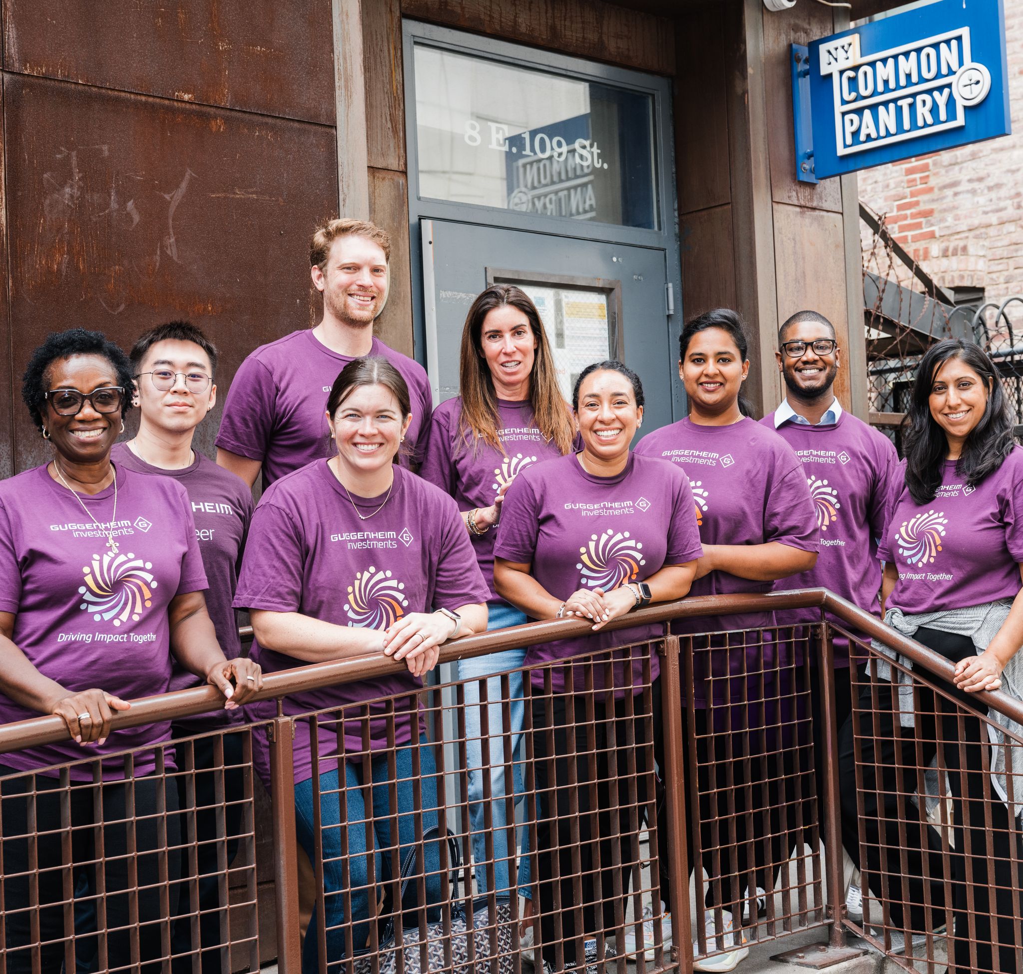 Corporate volunteers