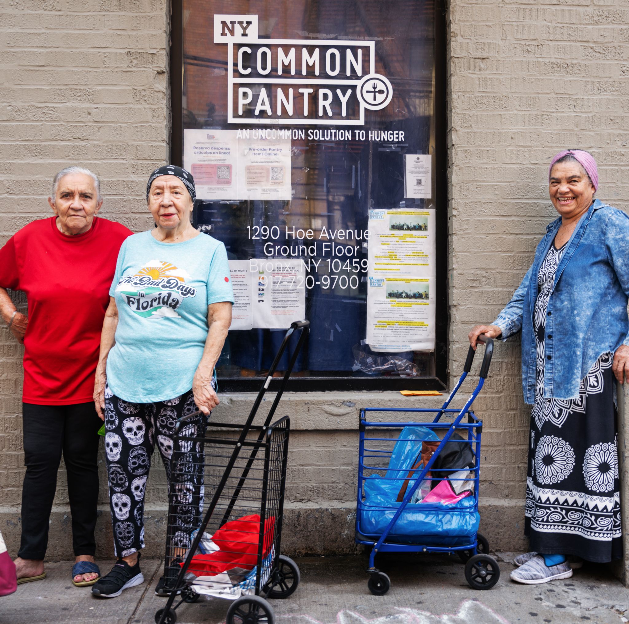 Women outside NYCP