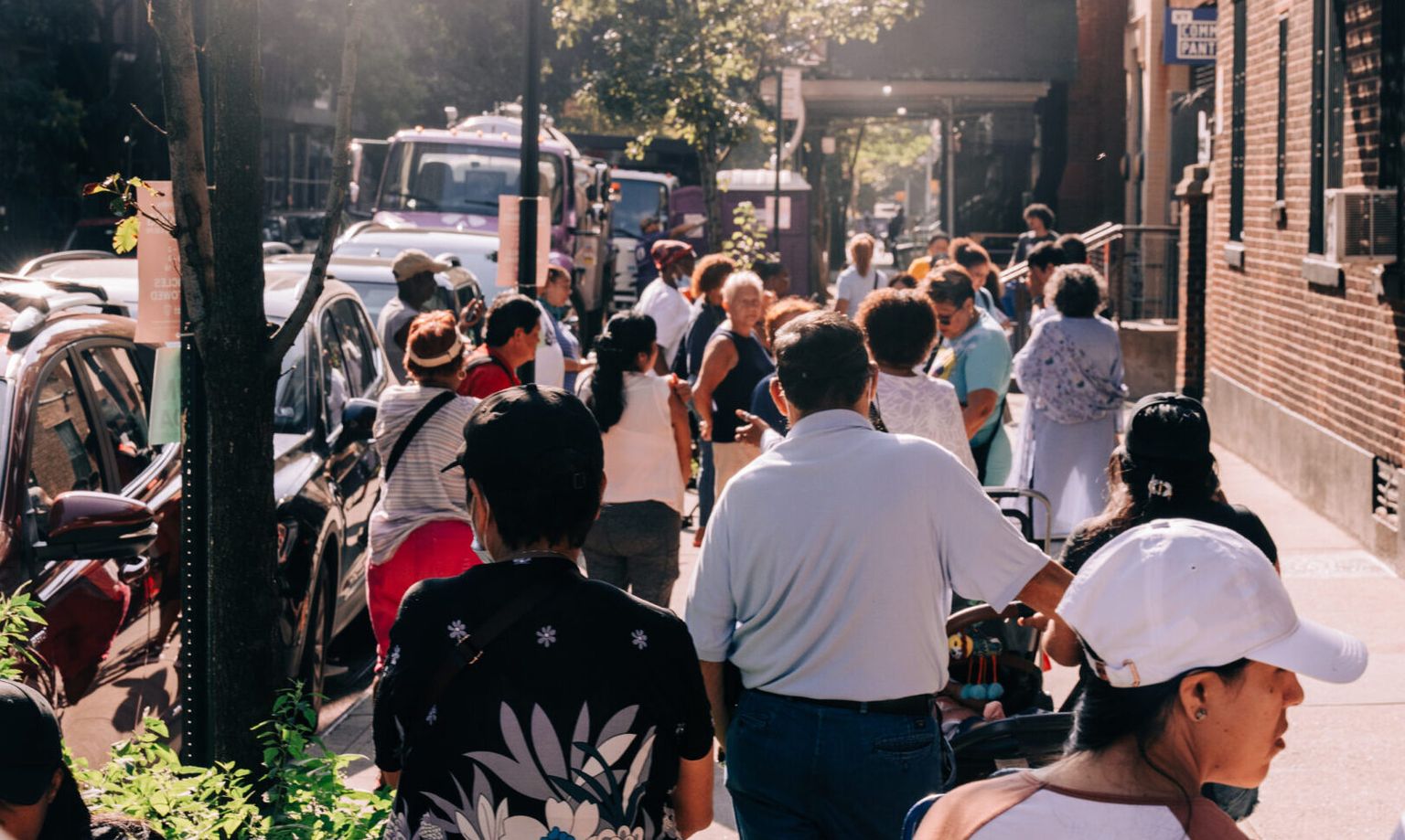 People on the street